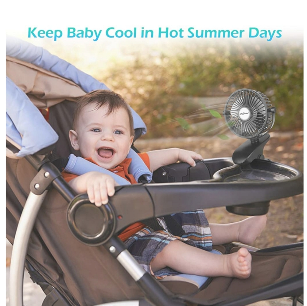 Battery Operated/Rechargeable Mini Fan - Picture 2 of 8